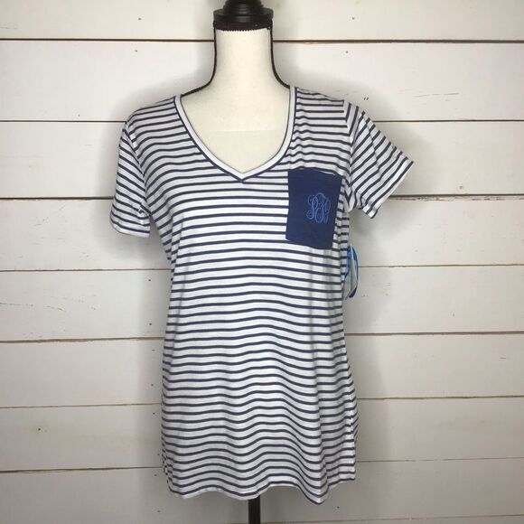 New Columbia PFG Monogram Tee, Short Sleeve White - Picture 1 of 8